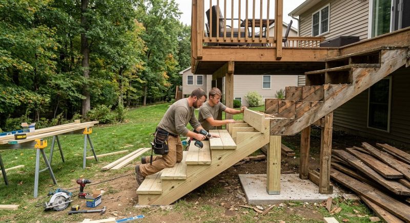 Deck Stairs Repair in Seattle, WA