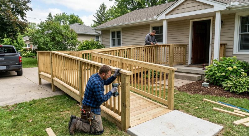 Stair Ramp Construction in Kansas City, KS