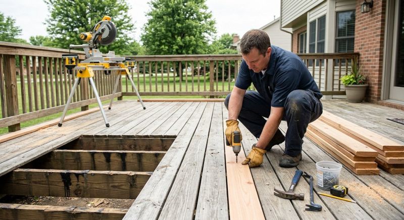 Wood Deck Repair in Seattle, WA