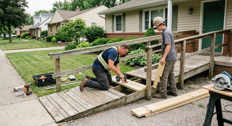 Church Ramp Installation in Kansas City, KS