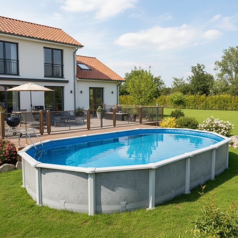 Above Ground Pool Installation detail