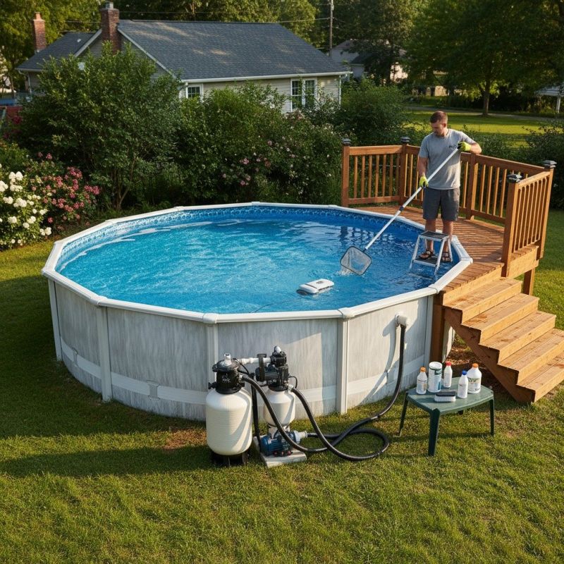 Above Ground Pool Service detail
