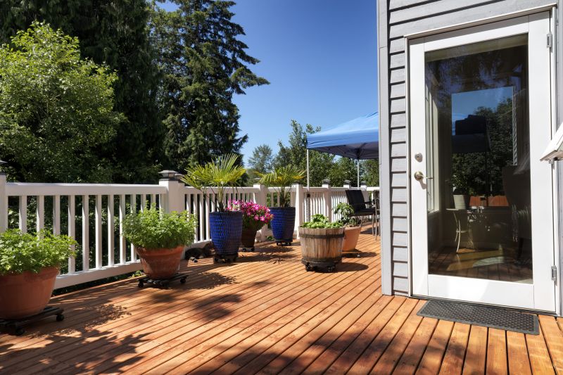 Pine Deck Installation in Worcester, MA