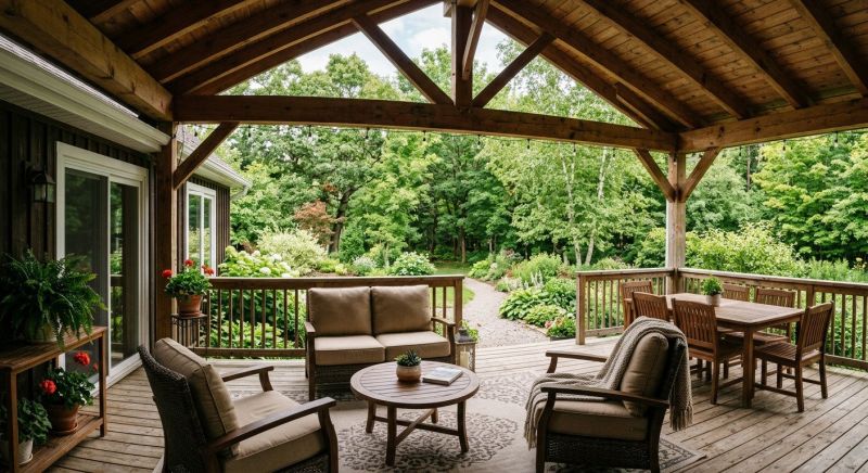 Wooden Patio Installation in Worcester, MA